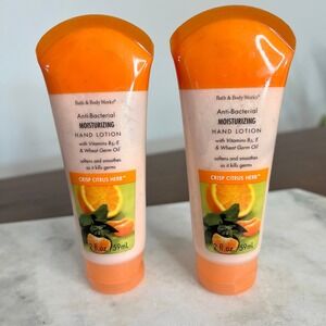 bath and body works‎ citrus herb antibacerial lotion